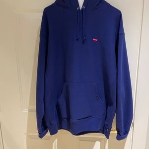 Supreme small box logo hoodie